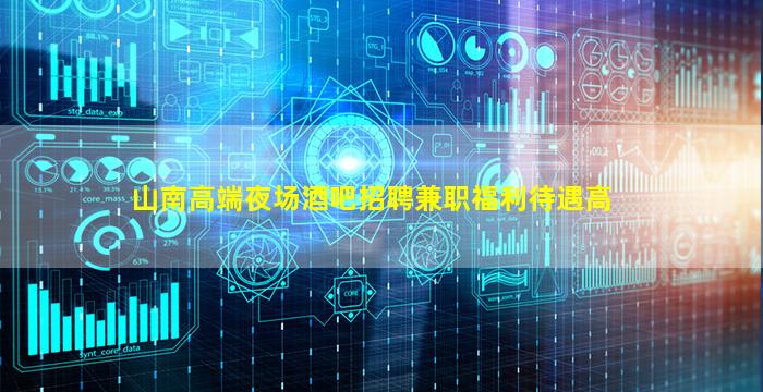山南高端夜场酒吧招聘兼职福利待遇高